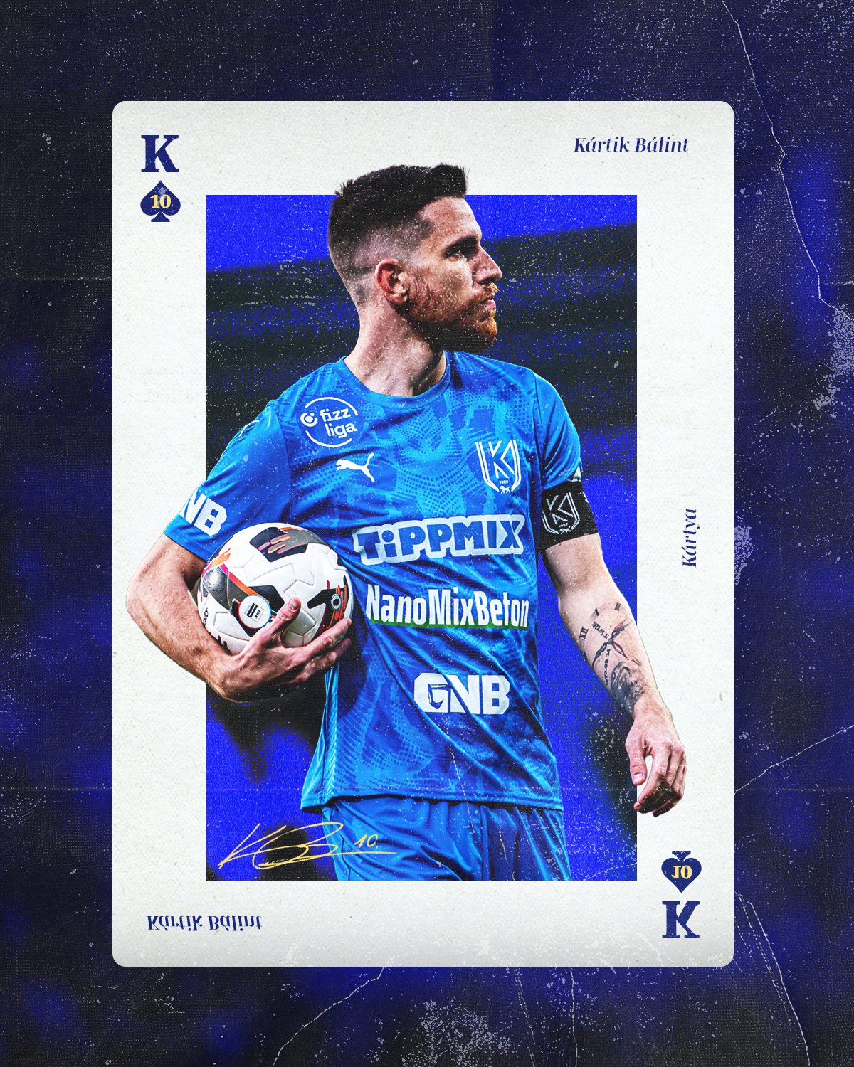 Football Player Poster branding design esport football football design graphic design illustration logo matchday soccer design social media social media design sport sport design