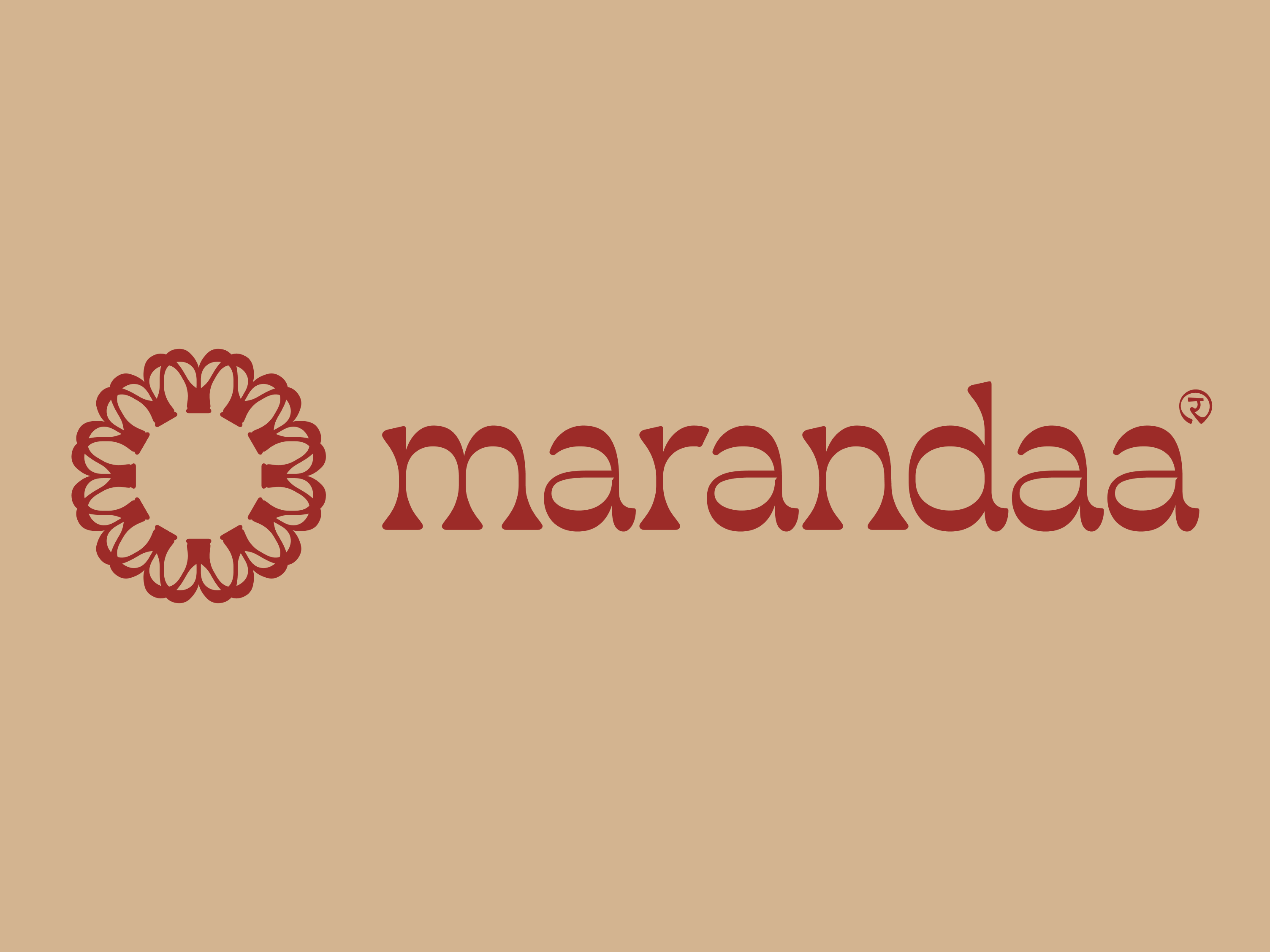 Marandaa || logo design art work brand design brand identity desert graphic design heritage branding logo logo design logo variants mithai sweetbrand uiux visual identity