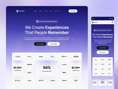 Design Agency Landing Page agency agency landing page agency website business creative agency design agency design agency landing page digital agency landing page marketing modern product professional website service ux web design web design agency website website