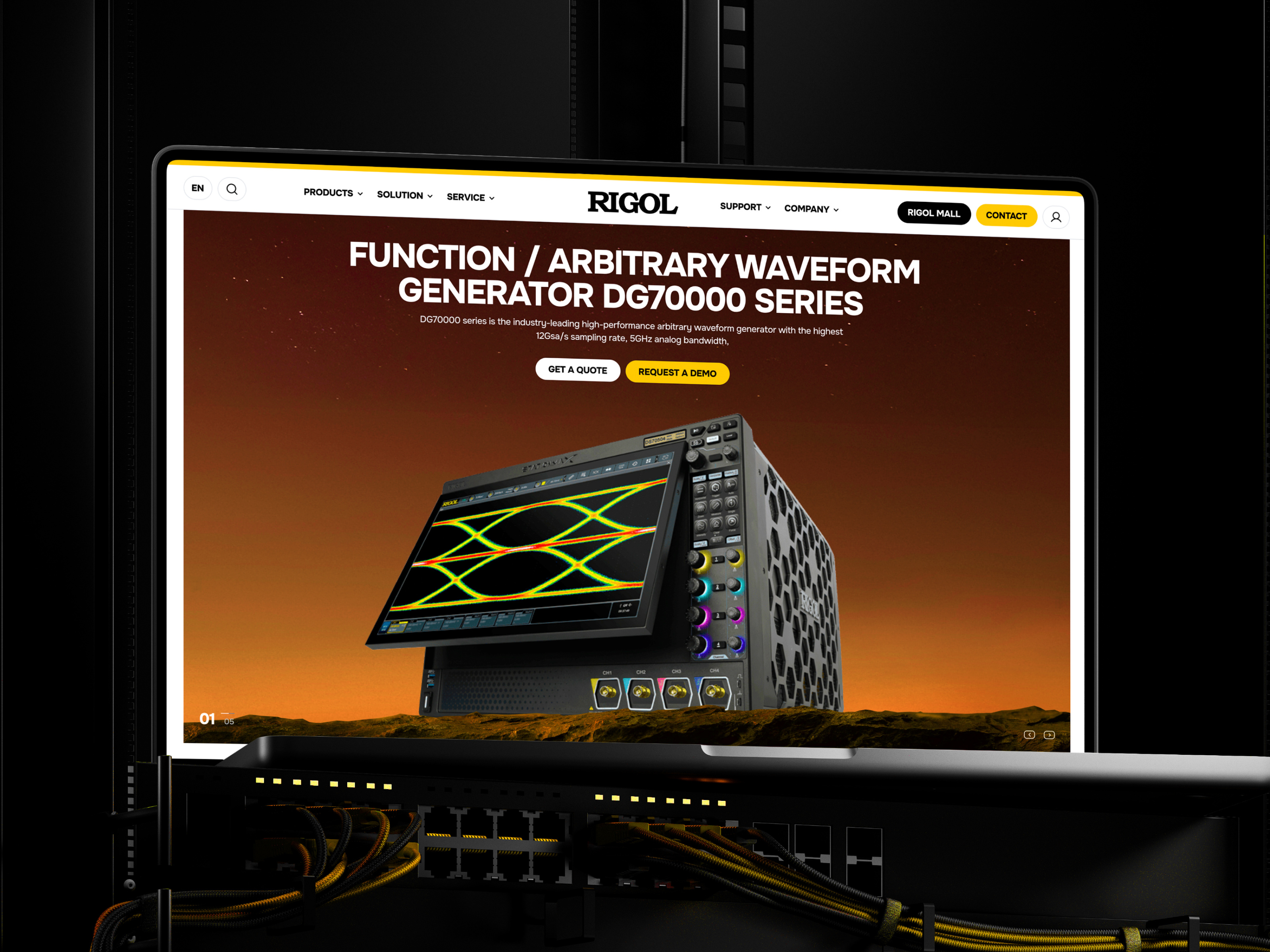 Example of Website Design | UX/UI