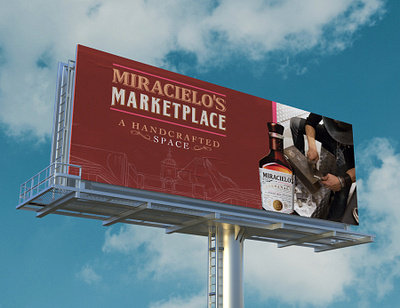 Miracielo's Marketplace 3d advertising art direction branding colors composition design graphic design photoshop