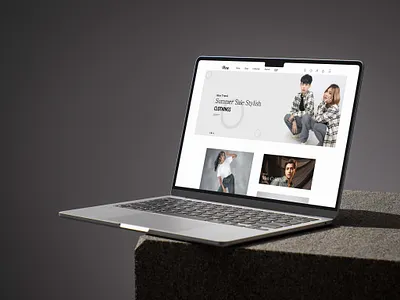 Fashion E-commerce Website UI Design app app design branding clientwork clothing dashboard landing landingpage research saas shopping ui uidesign uiux uxdesign visiual design web webdesign website build website design