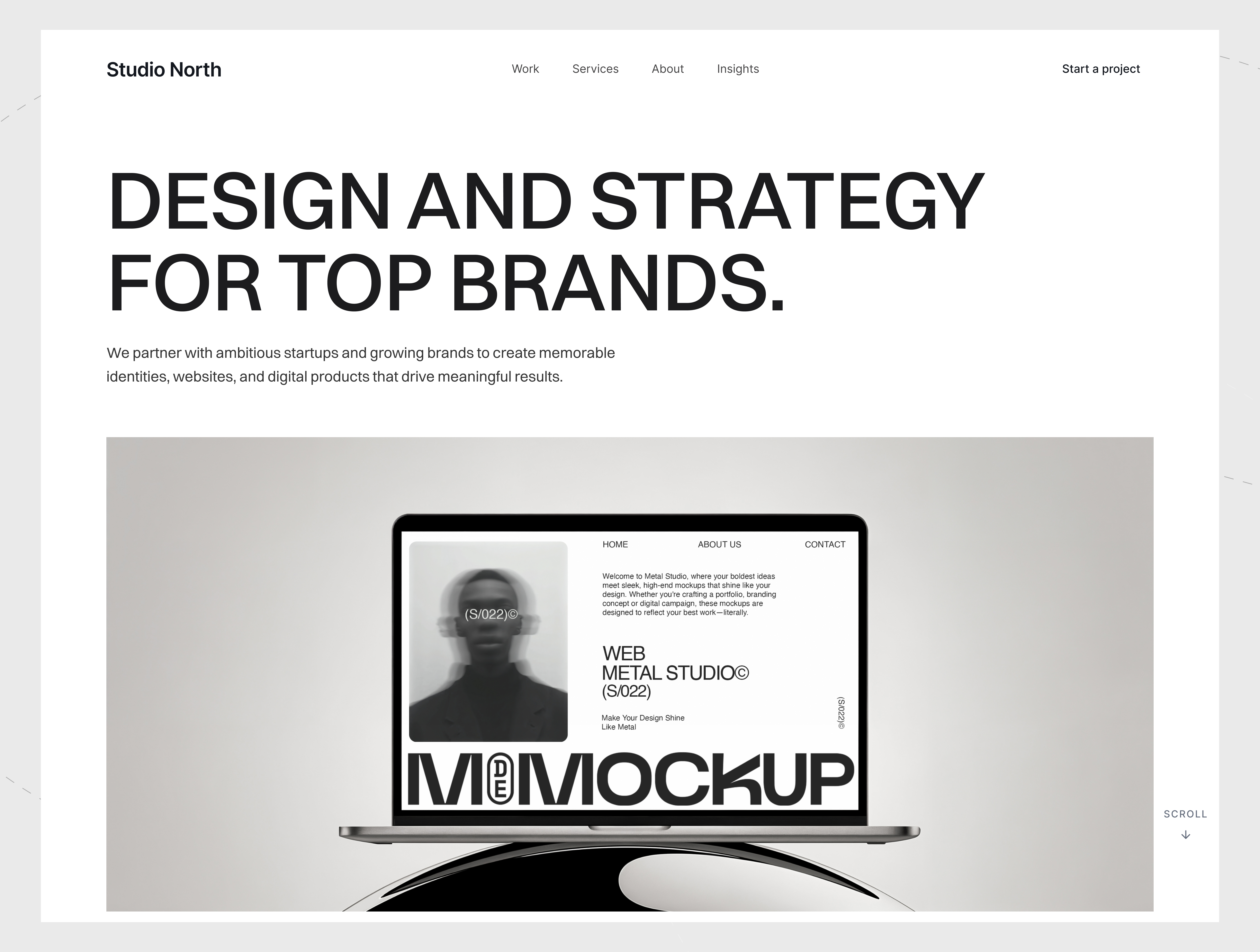 Example of Custom Website Dev + Sanity Cms