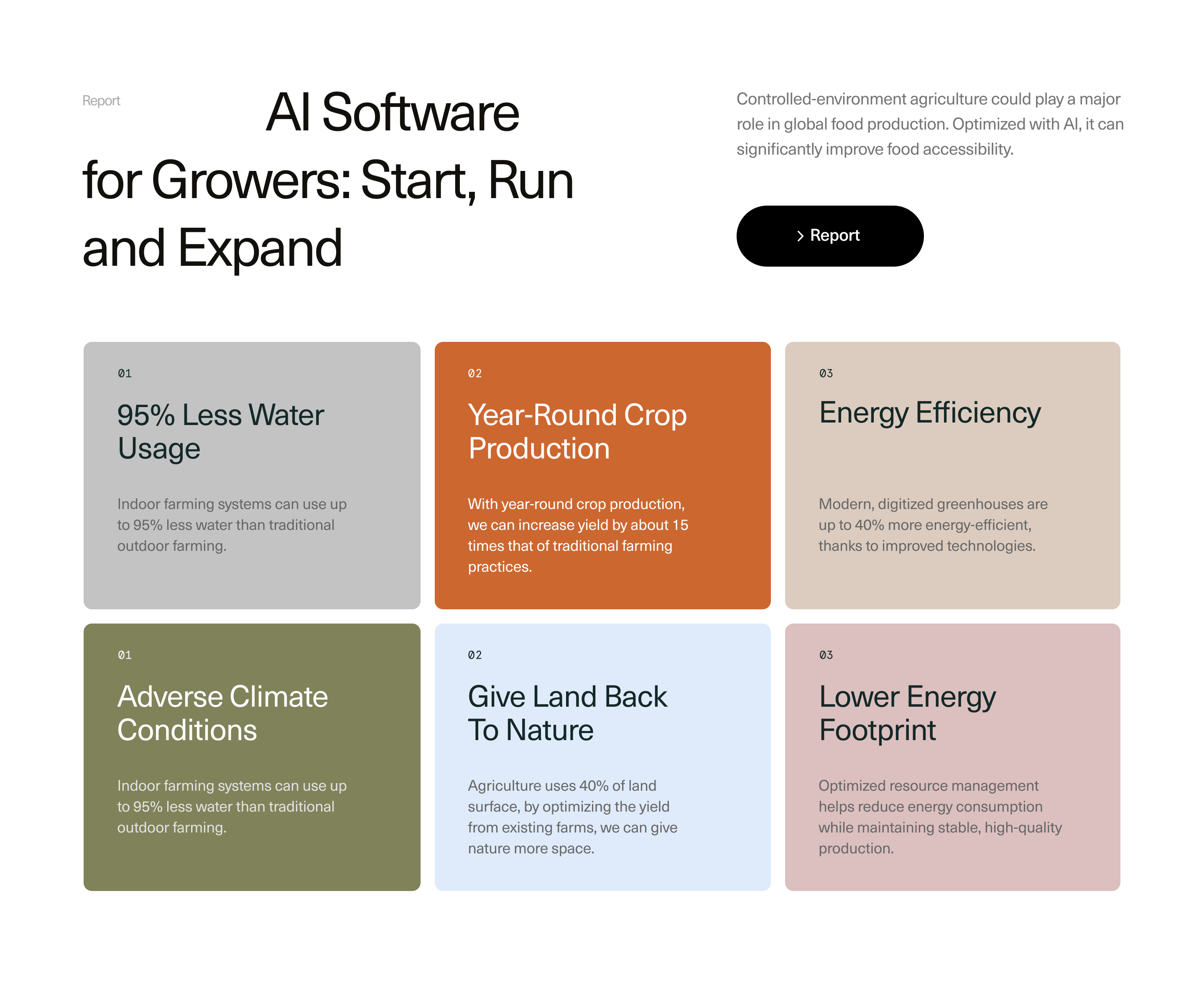 Report card clean concept creative design layout typography ui ux