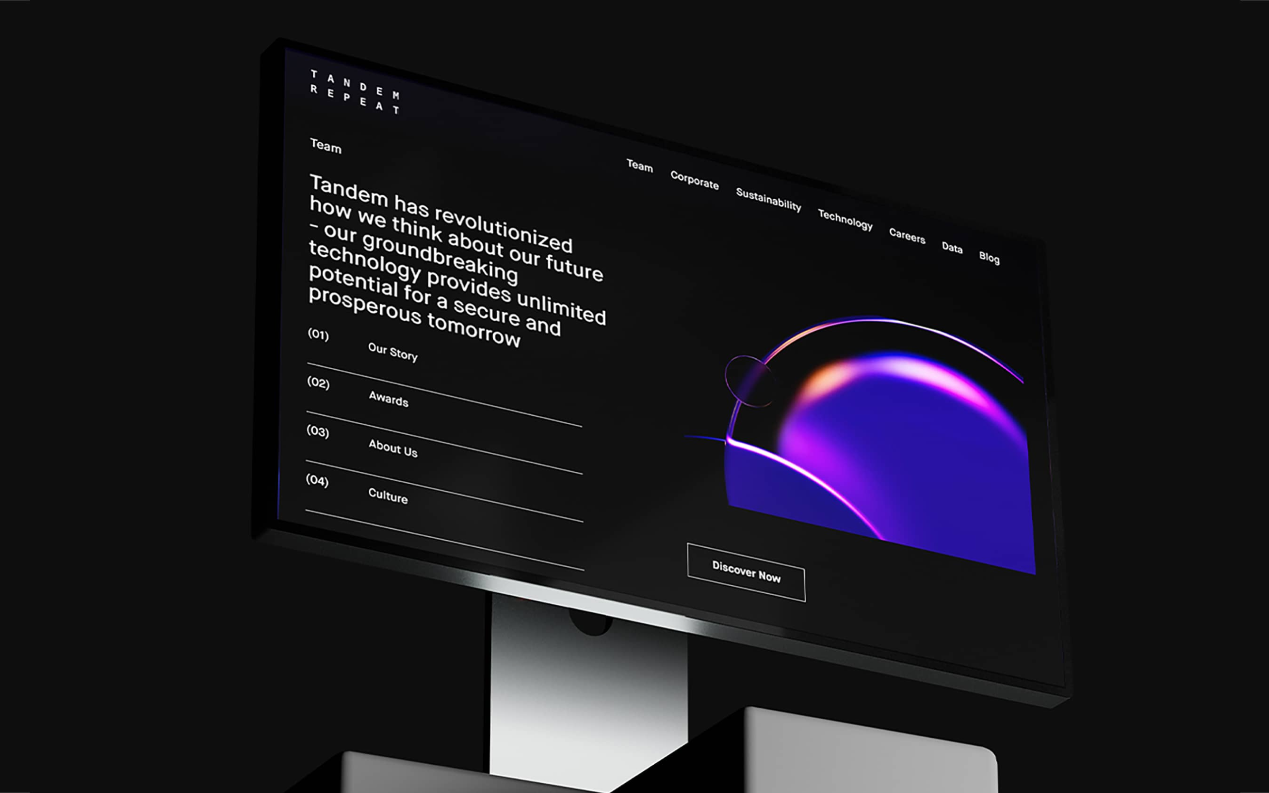 Example of Web & Landing Page Design