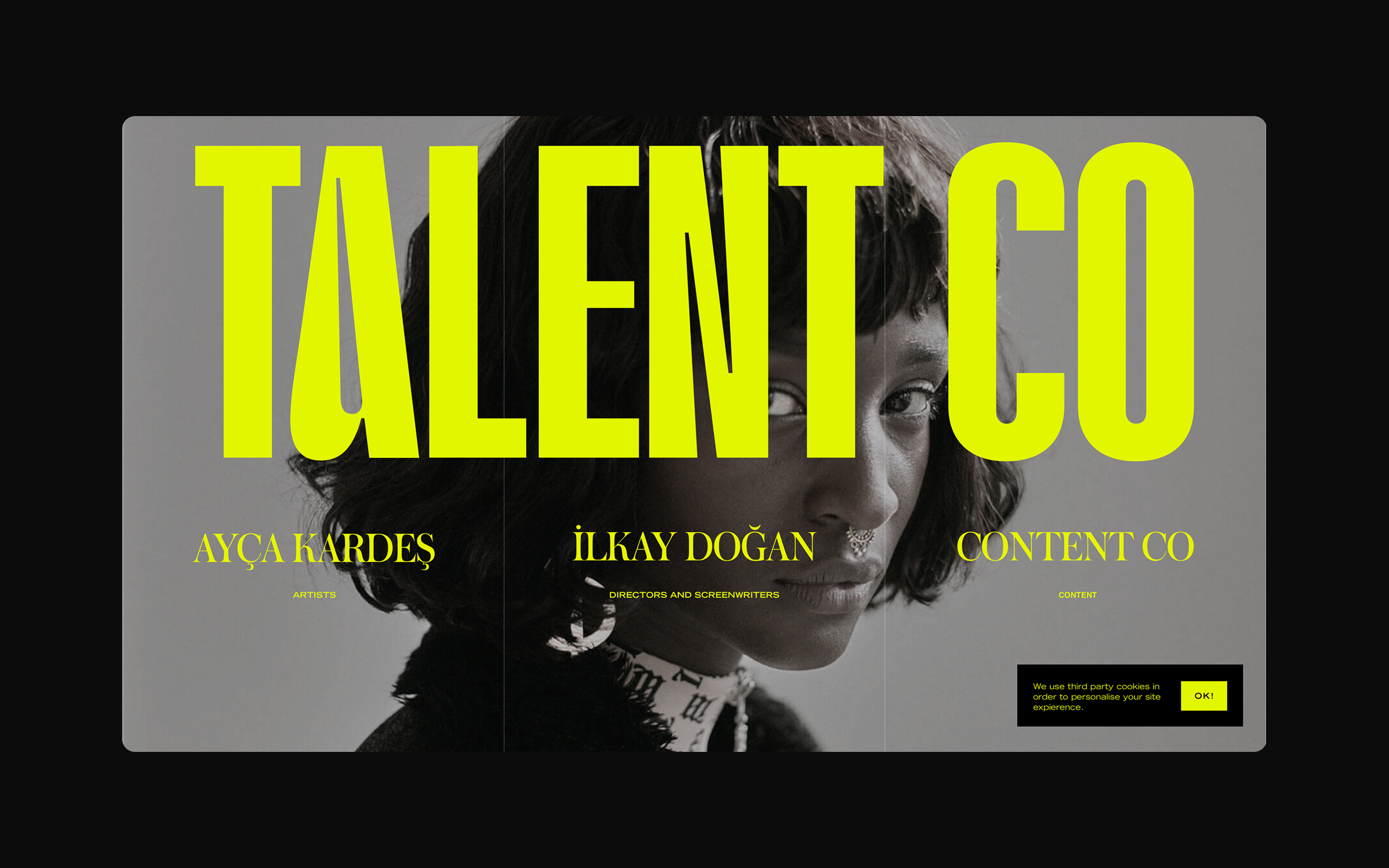 Example of Web & Landing Page Design