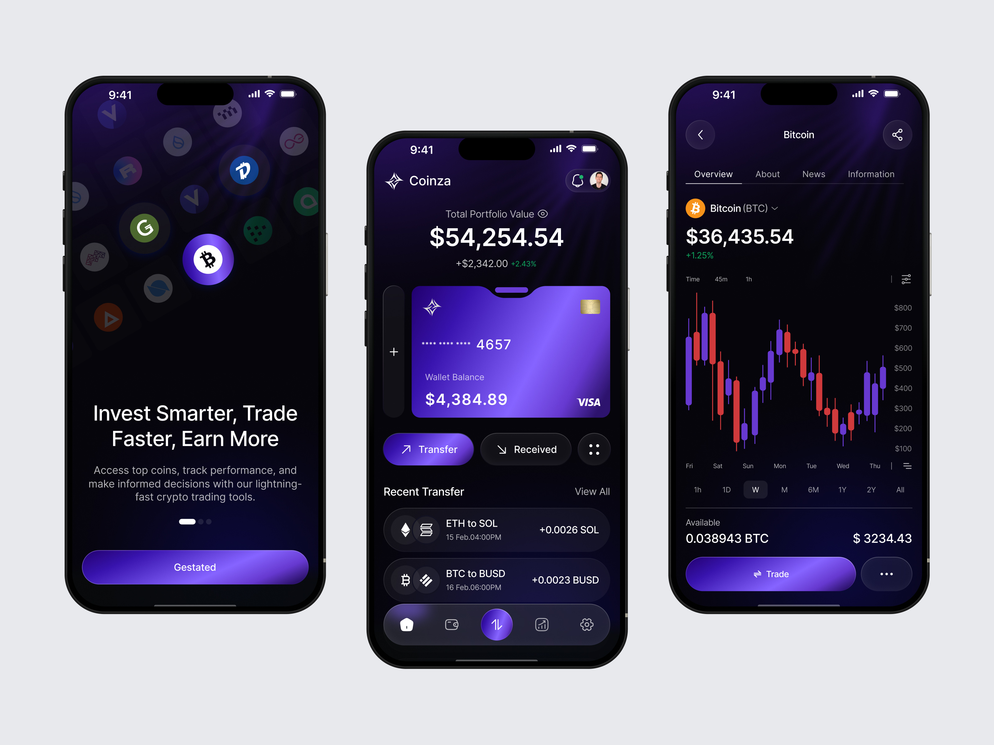 Example of Finance Mobile App 