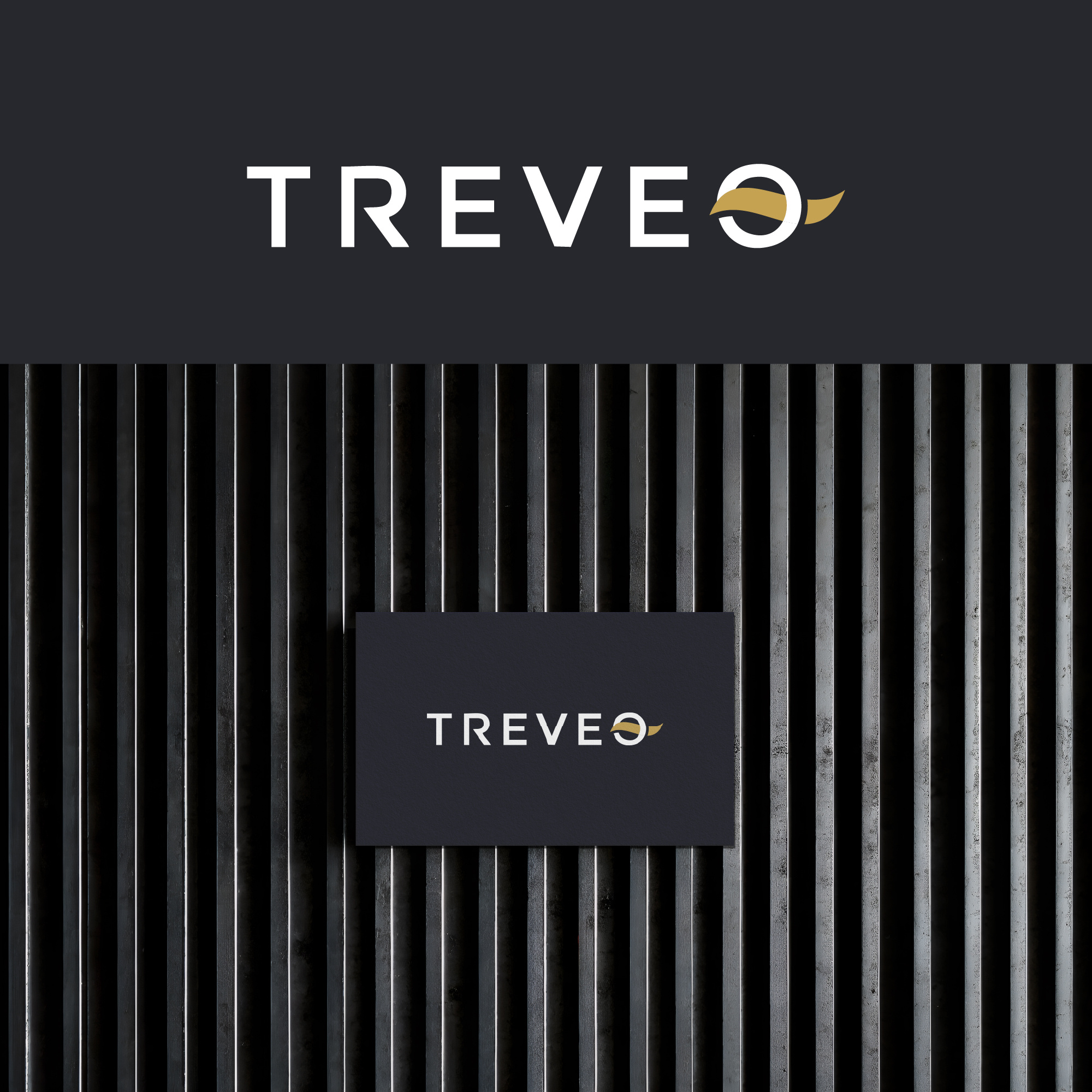 TREVEO LOGO DESIGN abstract blue concept corporate e element font graphic illustration isolated message product technology vector