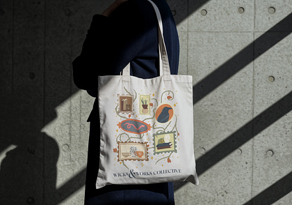 Book tote bag