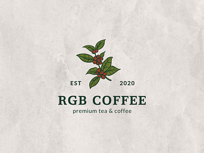 RGB Coffee logo branding coffee logo coffee shop hanoi logo logo design vietnam vintage vintage logo