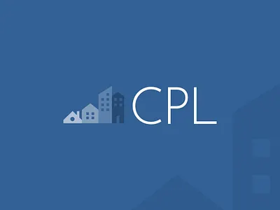 CPL Logo buildings businesses community private lending corporate cpl houses lender lending letterform lettermark logo real estate