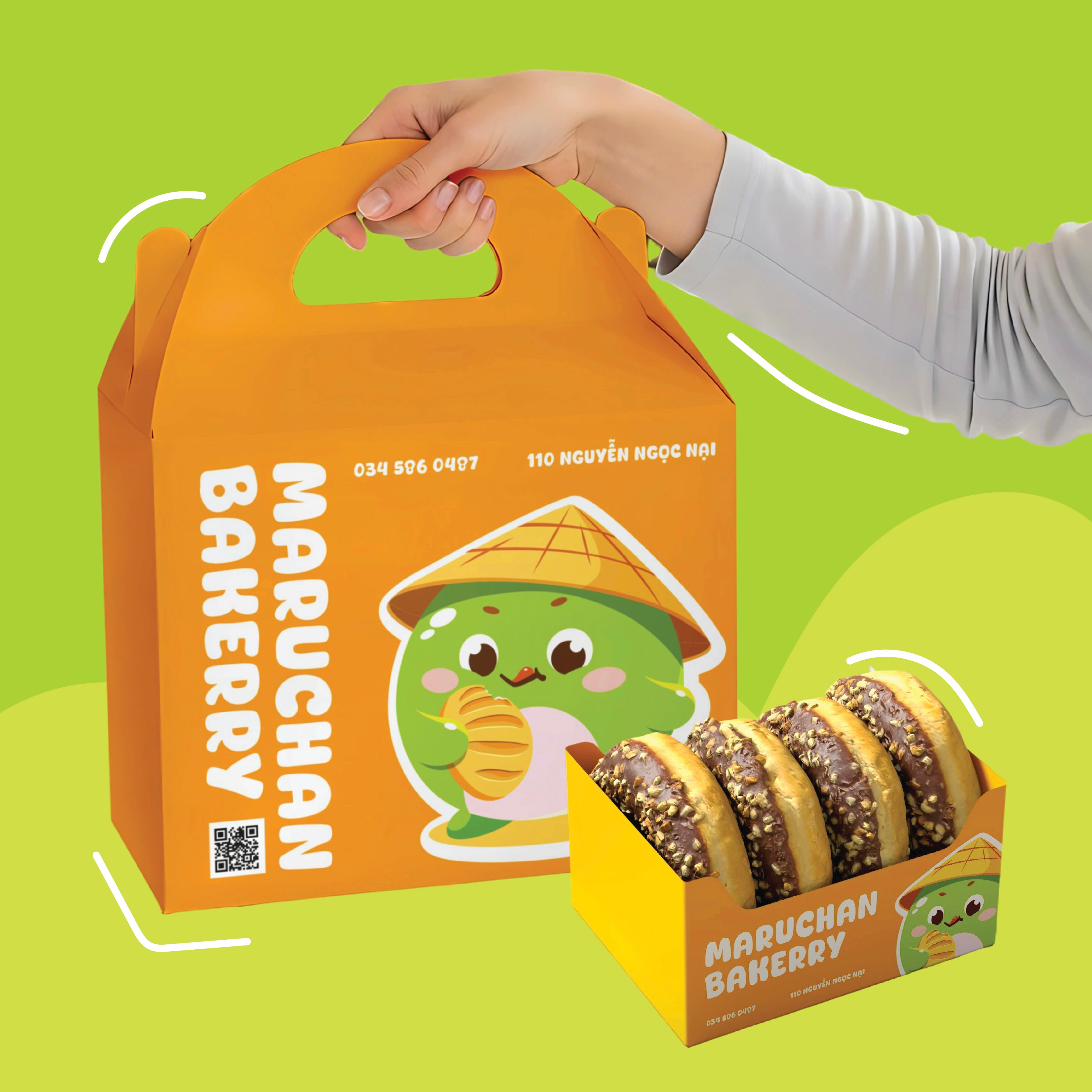 MARUCHAN BRAND IDENTITY branding design graphic design illustration logo logo design