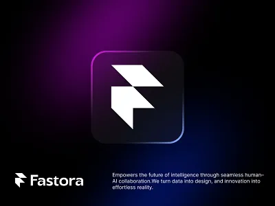 Fastora | Fintech timeless modern logo ai startup logo branding custom logo fintech logo iconic logo logo logo design modern logo timeless logo
