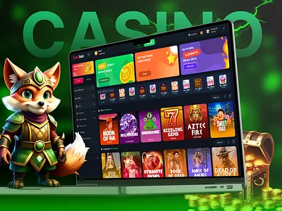 Gambling Website - Casino Betting betting casino casino dashboard casino design casino game casino homepage casino interface casino interface design casino ui casino web casino website casino website design gambling gambling interface gambling website games homepage homepage design online casino website