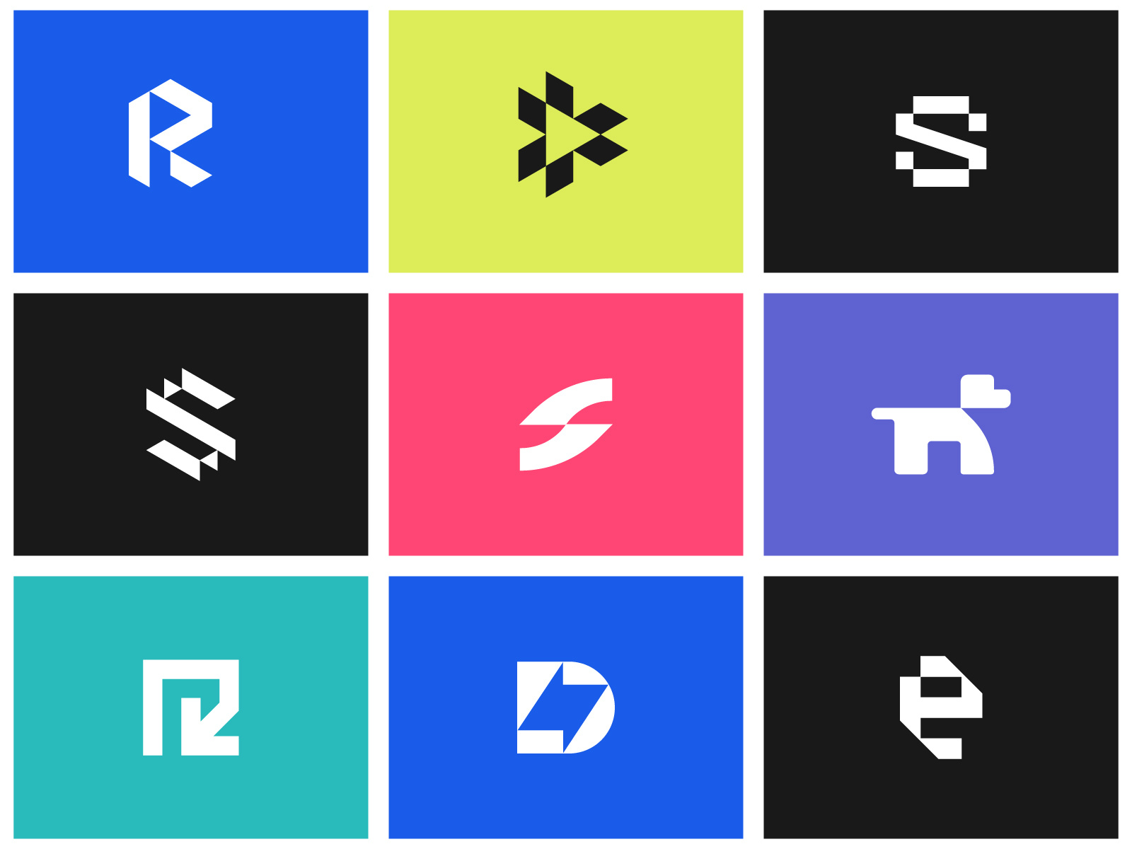 Best 9 Logos of 2025 2025 abstract best 9 dribbble branding brandmark geometric graphic design logo collection logo design mark minimal modern monogram symbol top 9 logos