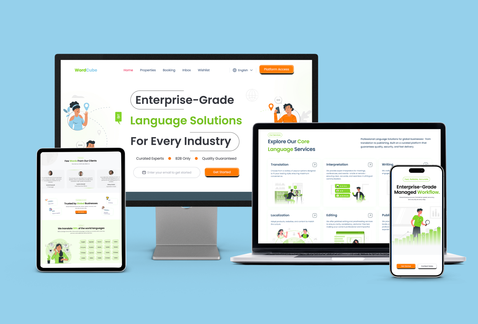 Example of Senior UI/UX Consultant – Monthly