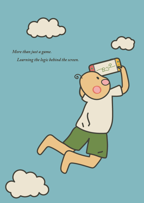 Illustration of a child playing games - Poster 2026 activity adobe illustrator child cute art daily daily art design element flat design games graphic design illustration