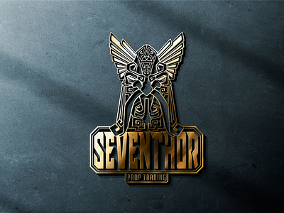 Tribal logo design for SEVENTHOR branding design fiverr fiverr logo design graphic design illustration logo logo design thor thor logo tribal tribal logo tribal logo designer vector