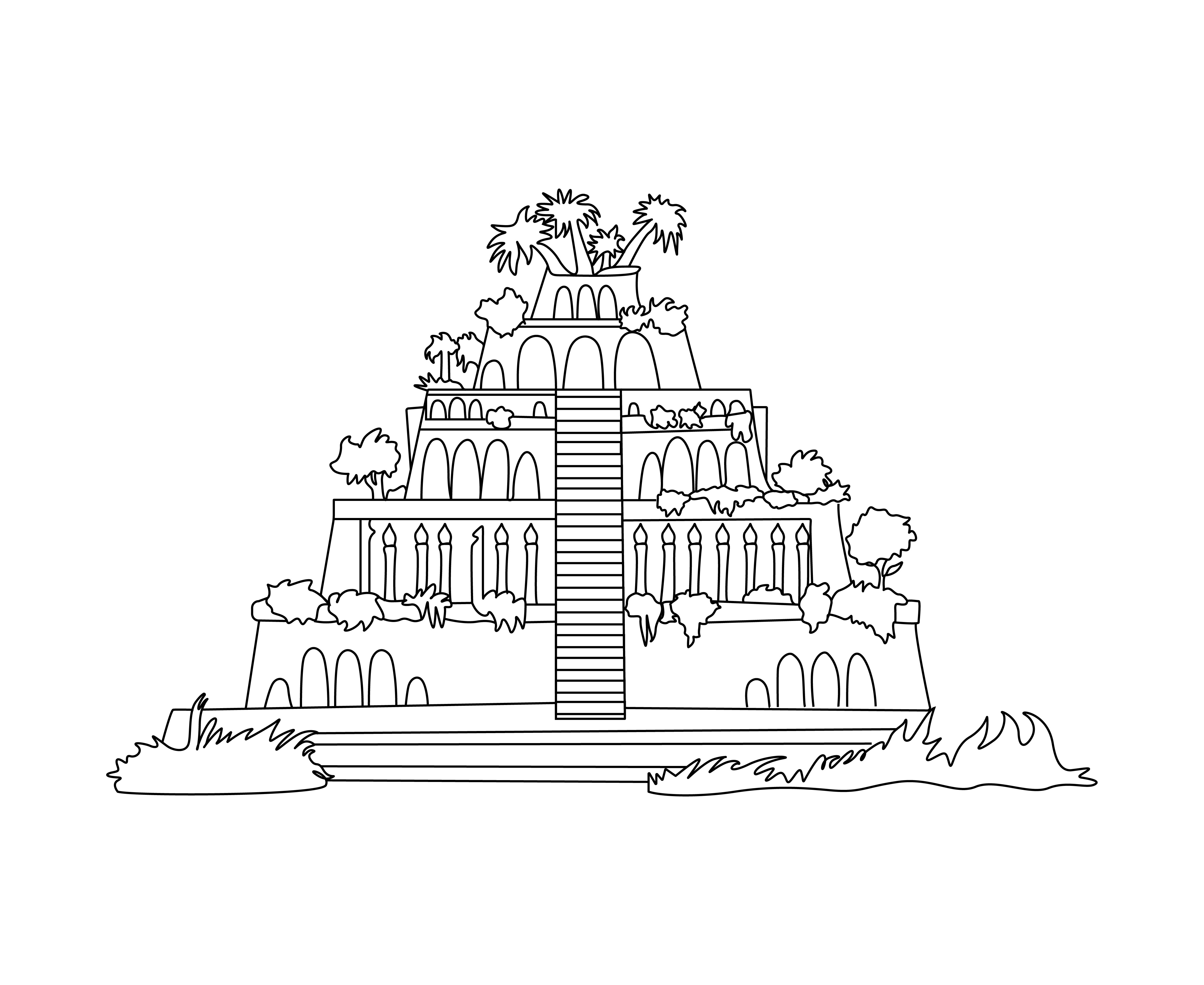 Example of Line Art From A Photo 
