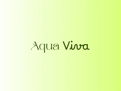 Aqua viva logo design beauty brand brand design brand identity branding cosmetics logo fashion graphic design illustration logo logo design logotype skin care visual identity