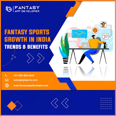 FANTASY SPORTS GROWTH IN INDIA: TRENDS & BENEFITS fantasy app fantasy app development fantasy gaming fantasy sports mobile app development web development