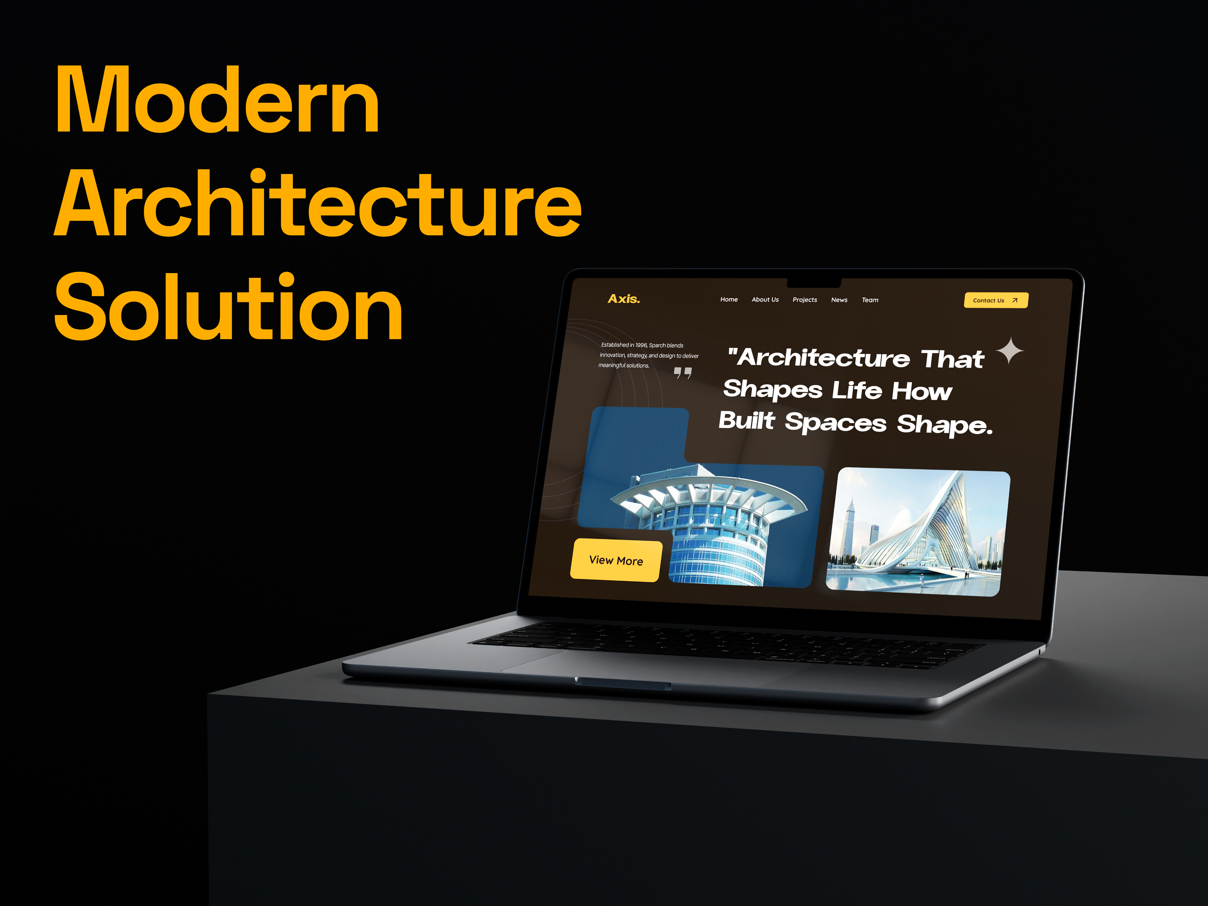 Modern Architecture Solution architecture design design landing page modern architecture modern ui ui ui design ui designer uiux uiuxdesigner ux designer web design web template