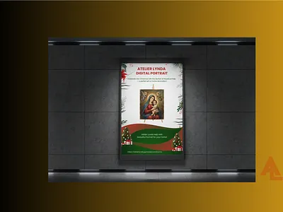 Mockup Flier flier design graphic design