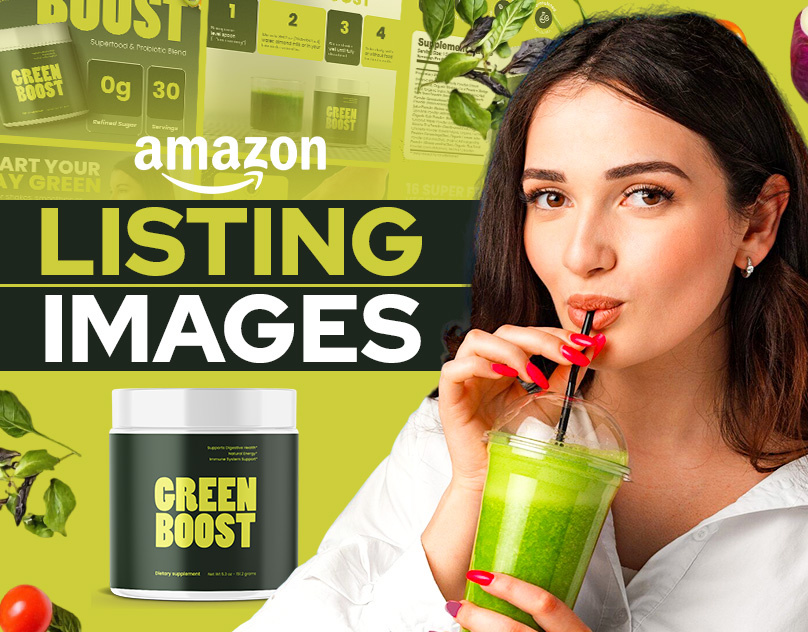 Amazon Listing Images that Sells - Dietary Supplements amazon branding design graphic design graphicdesign illustration listingimages photoshop
