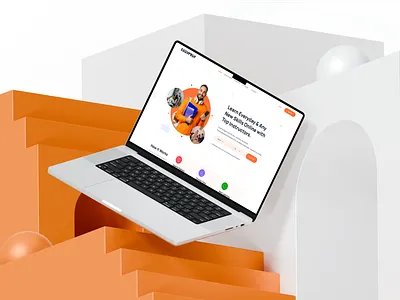 Learn New Skills Online Website Design everyday figma graphic design hero newskills online skills ui ux web website