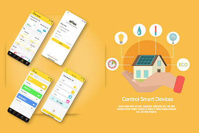 Affoz Control ui uxui design