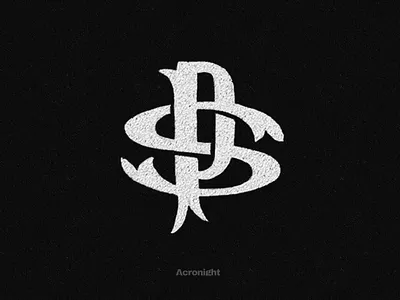 Sketch Custom Logo SP Monogram For Clothing brand branding graphic design logo logo inspiration logo monogram logo sketch logo vintage perfect logo