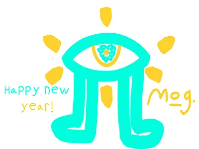 Chunky Eyeris: Happy New Year!