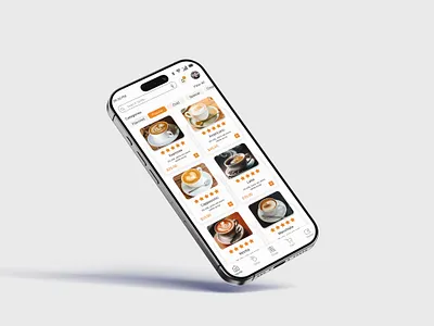 Coffe App home page design app design coffe app coffe app design coffe app home page design product design ui design ux design website design