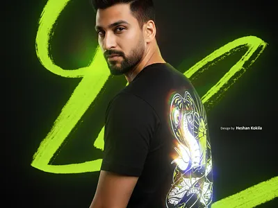 Neon Pulse: A Design Study of Cyber-Urban Streetwear Branding branding graphic design