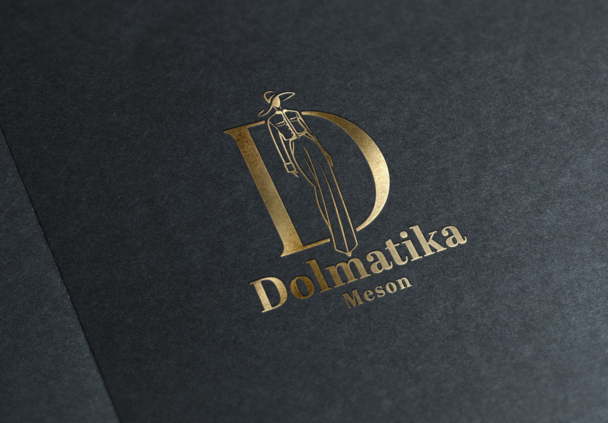 Dolmatika Meson - Logo Design branding logo logo design meson logo design طراحی لوگو لوگو مزون لباس زنانه يراحی لوگو مزون
