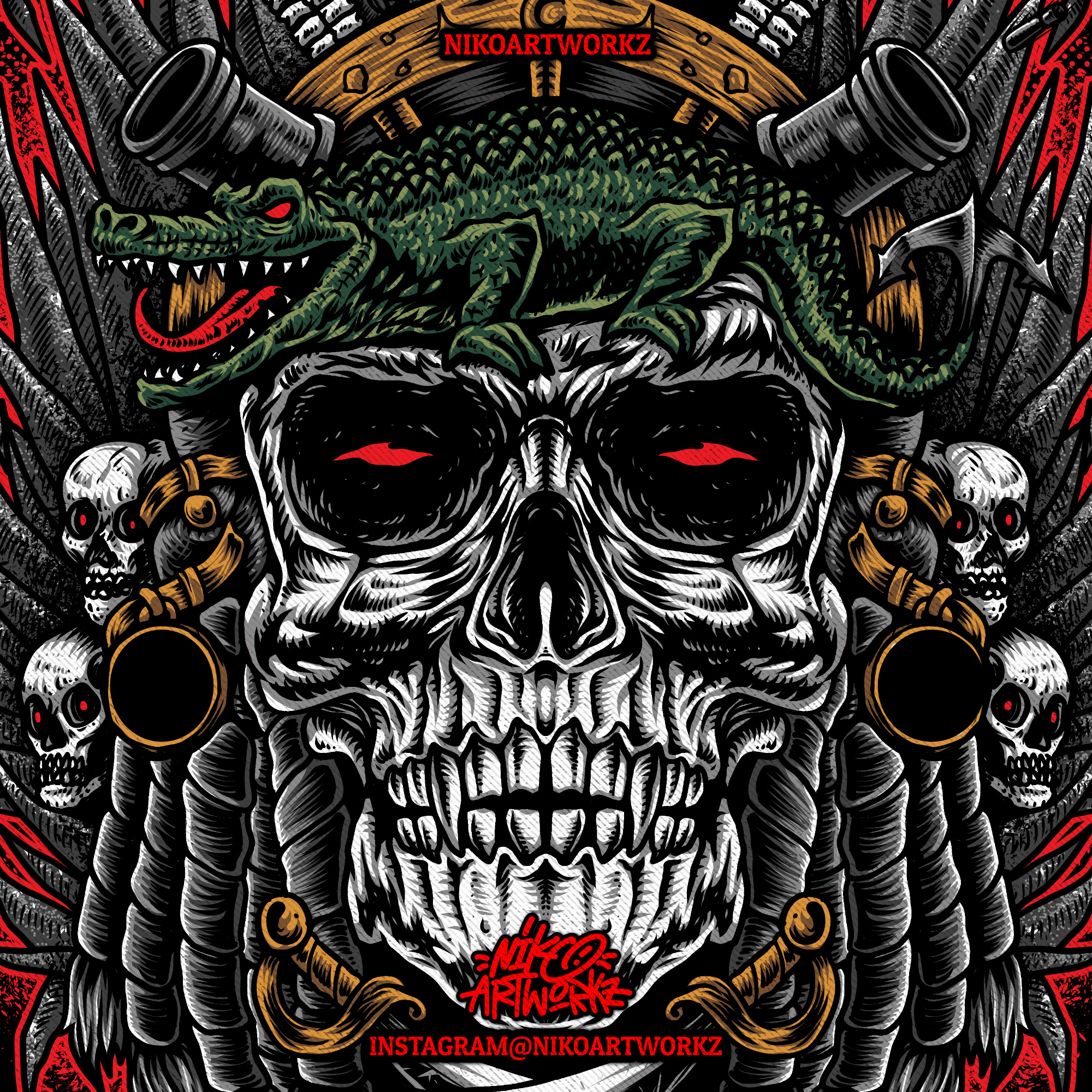 Skull and Crossbones apparel art artwork branding clothing design digital art fashion graphic design illustration logo t shirt t shirt design