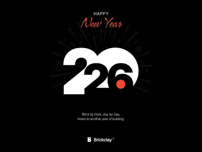 Happy New Year art artwork brickclay celebration cheer design event festivity fun greetings happy 2026 happy new year hello 2026 january new year new year 2026 new year wishes nye party resolutions