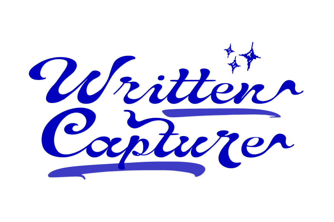 Written Capture — Expressive Display Script Typeface branding creative decorative design display script expressive handwritten headline lettering logo font modern script poster script typeface typography