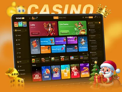 Online Casino Website Design betting casino casino branding casino dashboard casino design casino gambling casino game casino homepage casino interface casino landing page casino online casino platfrom casino ui casino web app casino website cryopto casino gambling game design game interface gaming
