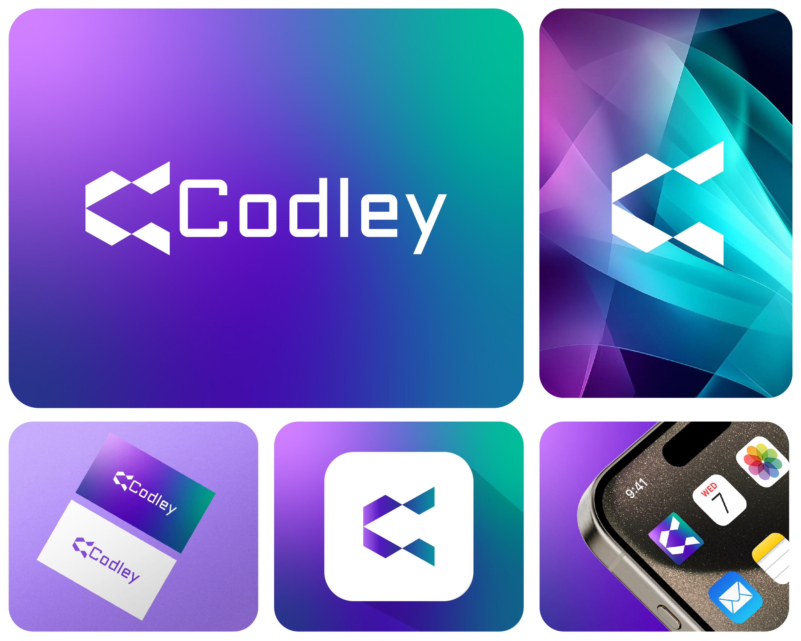 Example of Codley Modern logo design