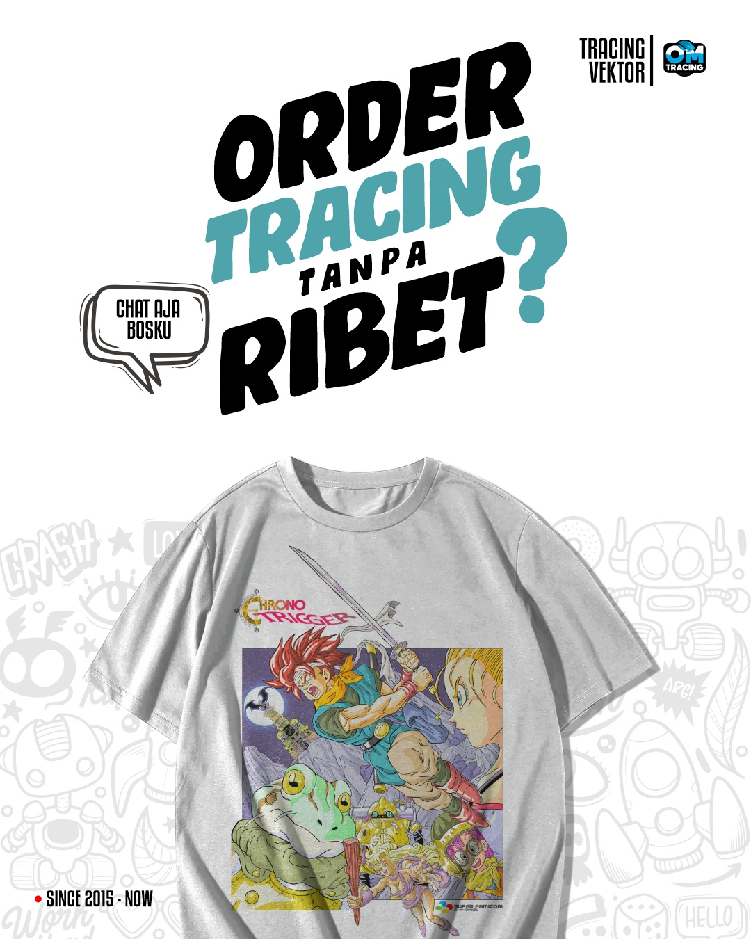 Chrono Trigger - Design for Client 12 anime artwork character design character illustration comic style comics commission cover art design drawing graphic design ilustracion japan manga project vector vectorize