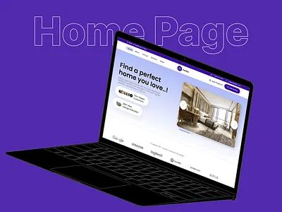 Home Rental Website — Property Listings & Booking UX b2c ux booking ui clean layout figma web ux filters ux high fidelity ui home rental inquiry system listings ux location based listings modern web ui navigation ux property detail page ux property search property website real estate ui rental platform renters flow responsive design web prototype