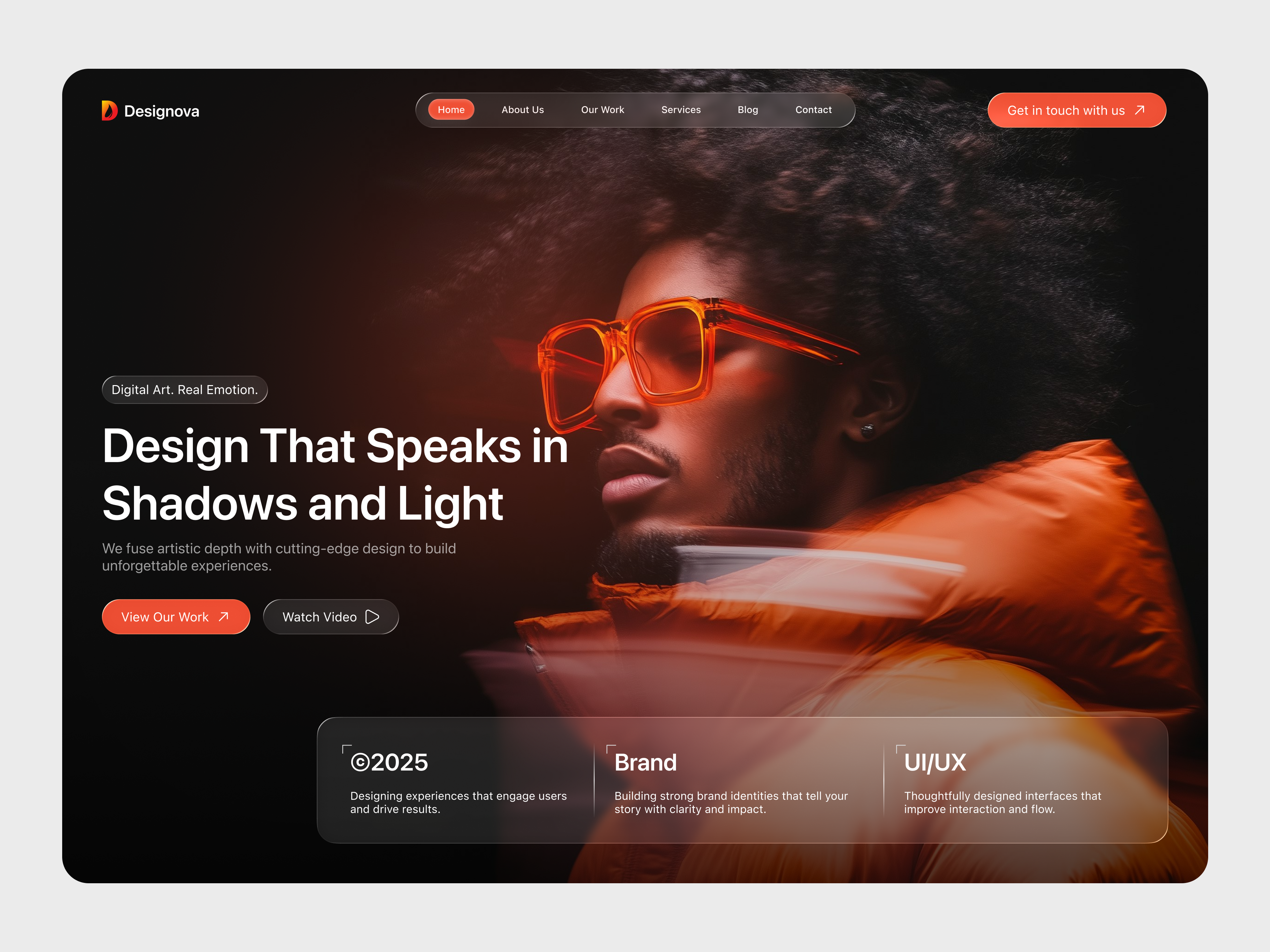 Example of Landing Page Design