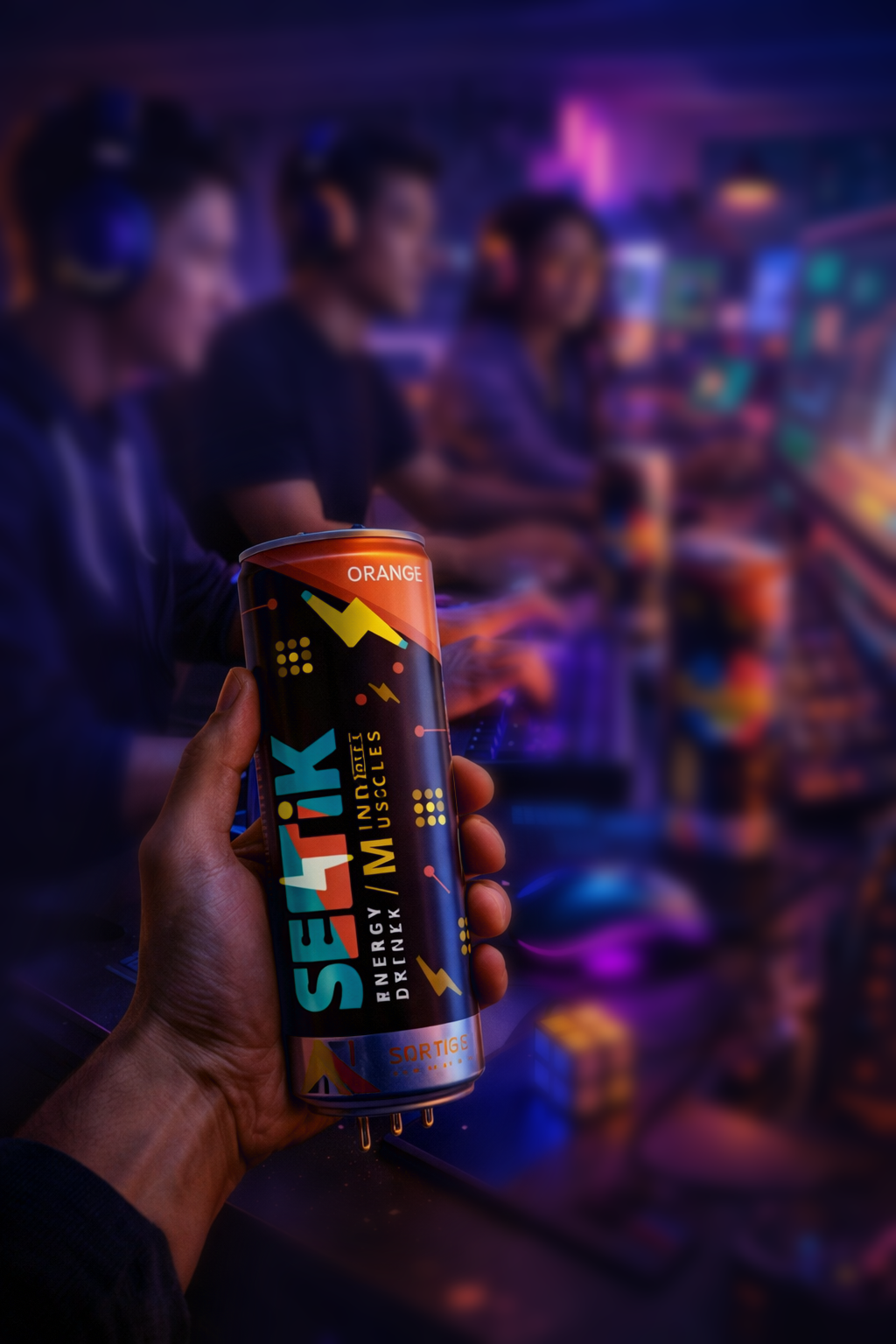 Seltik Energy Drink - Logo Identity & Branding branding concept design inspiration design milk energy drink futuristic graphic design logo logo identity packaging retro