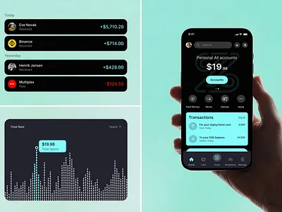 ZephyrSend – Money Transfer Mobile App UI/UX Concept android app design banking app bento grid concept design digital wallet figma fintech interface ios landing page mobile app money transfer neobanking product design remittance saas transactions ui ux user interface