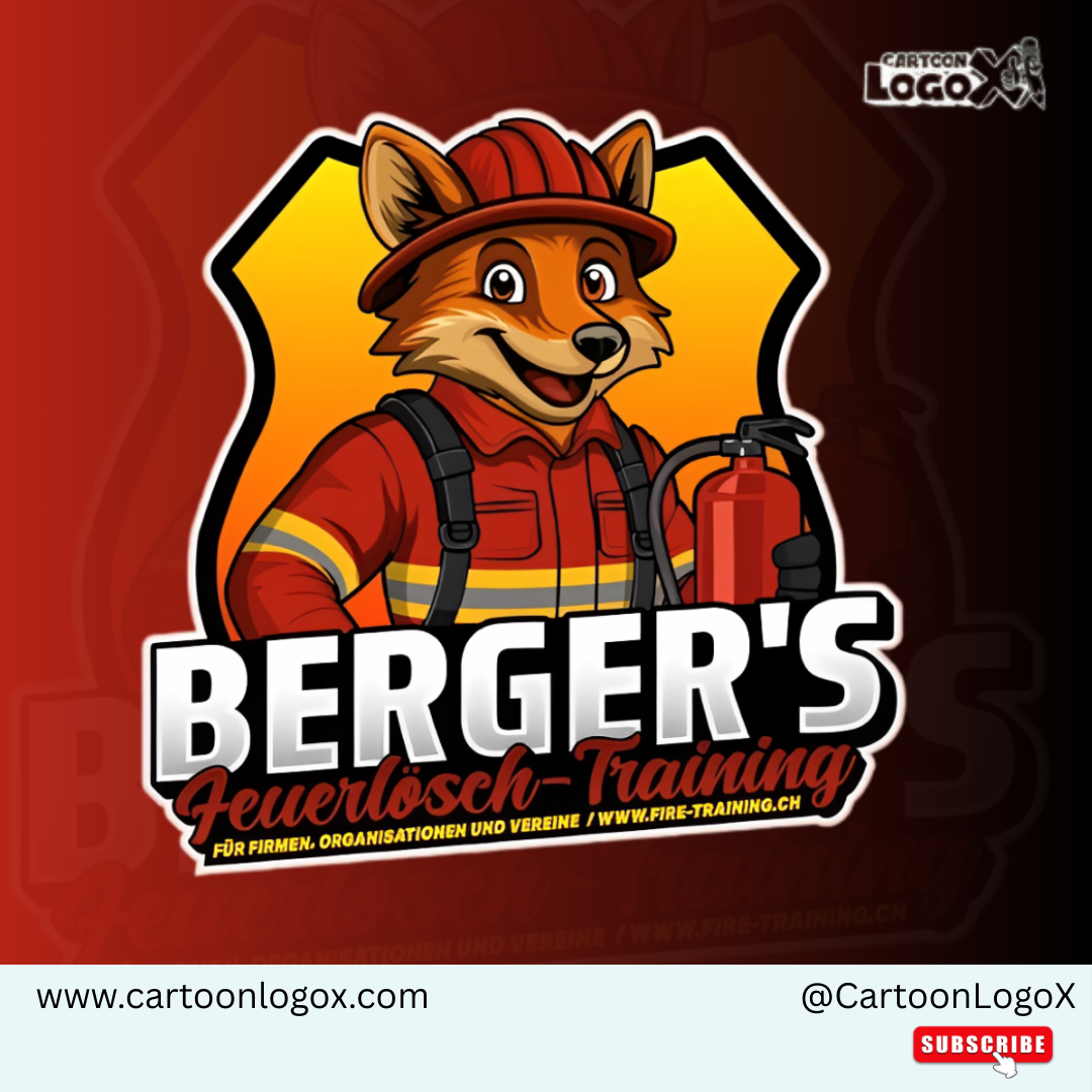 Fire Safety Mascot Branding Design by CartoonLogoX brand design brand identity branding cartoonlogox creative branding fire safety branding graphic design logo logo design mascot design mascot logo visual identity