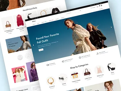 🛍️ Fashion E-commerce Website UI/UX Design designinspiration ecommerce ecommercedesign fashiondesign fashionui figma uidesign figmadesign ui uidesign uiuxdesign webdesign webui