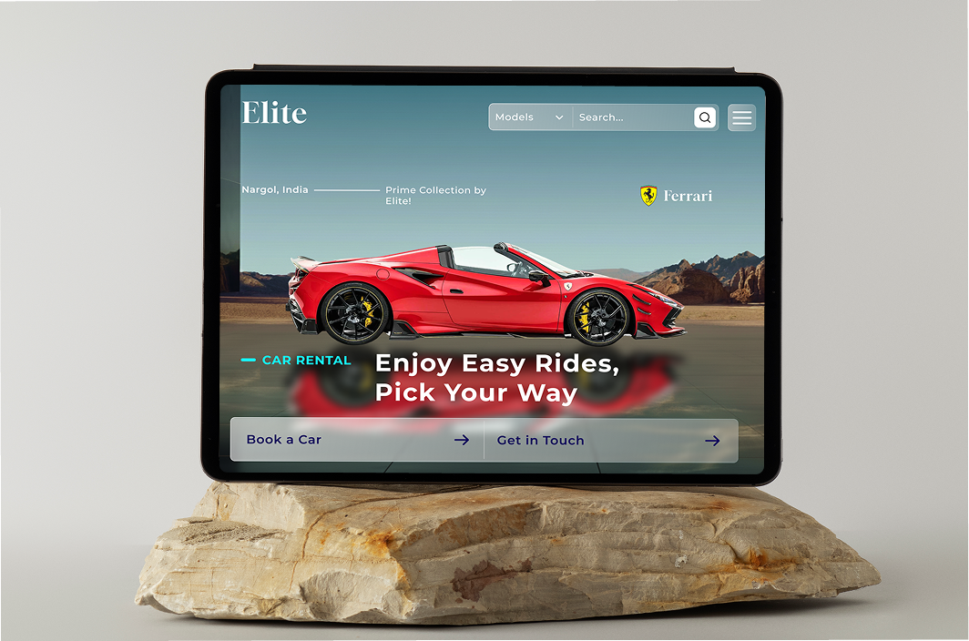 Luxury Car Showroom Website animation automotive branding carshowroom figma frontend motiondesign productdesign react ui uidesign webdesign