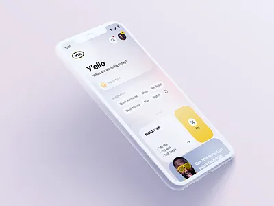 A Dynamic Task-Driven Home Screen ai mobile app telco ui ux