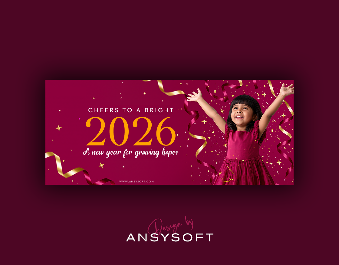 A New Year for Growing Hopes aiandautomation analyzesystem ansysoft businesswithtechnology chatgpt customitsolutions digitaltransformation futurereadytech generic ai graphic design happynewyear2026 photoshop socialmedia socialmediabanner softwaredevelopment technologyinnovation ui webandmobileapps welcome2026
